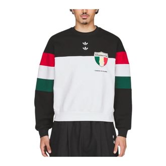 adidas Willy Chavarria Fleece Crewneck - Heren - Sportshirts - Veelkleurig - M - Katoen - Fitness