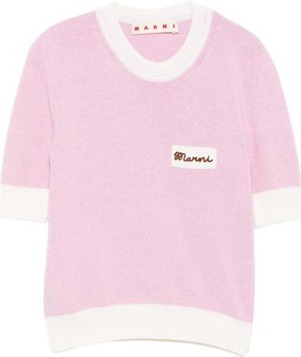 Marni Embroidered Crew-neck Jumper