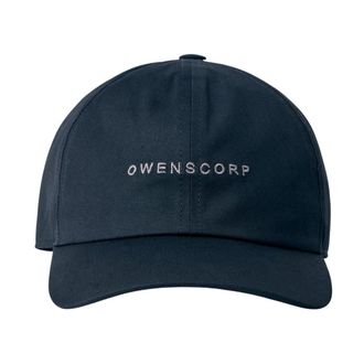Rick Owens Geborduurde Baseball Cap - unisex - Petten - Zwart - S - Katoen - Accessoires