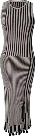 Altuzarra Striped Bandage Dress in Multicolor Viscose