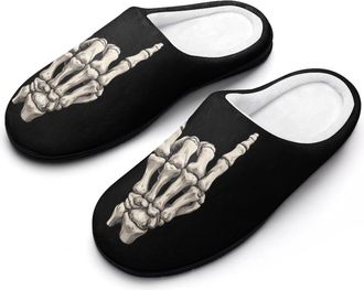 Generic Rocks-N-Rolls Hand Womens Slippers Winter Warm House Shoes Indoor Outdoor Hotel Slipper