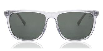 Timberland TB9234 Polarized 27R Mens Sunglasses Clear Size 58