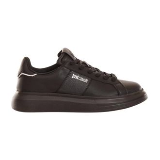 Roberto Cavalli Zapatillas con Detalle de Logo - Shoes - Hombre - Negro - 40 EU