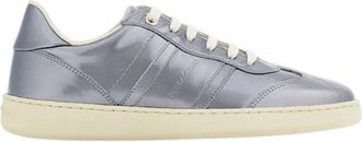 Ferragamo Garda Low-Top Sneaker With Logo, Size 7.5