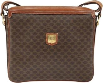 Celine Pre-owned Cross Body Bags, female, Brown, Size: ONE SIZE Pre-owned Vintage Cross Body Bag