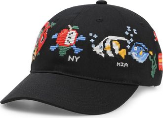 Icecream Apple of My Eye Dad Baseball Cap in Black at Nordstrom Rack, Size One Size Oz