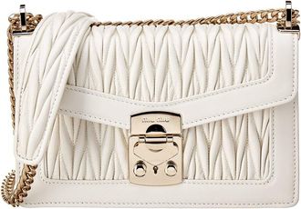 Miu Miu Confidential Matelasse Leather Shoulder Bag