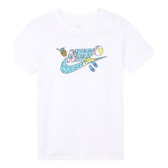 Nike (WMNS) Nike Sportswear Short Sleeve Pool White CI1130-100