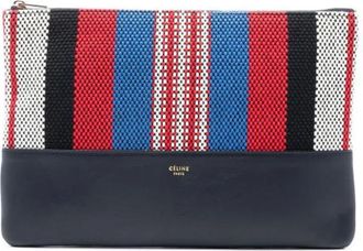 Celine Pre-owned Canvas Clutch - Dames - Vintage Clutch - Veelkleurig - ONE Size - Vintage