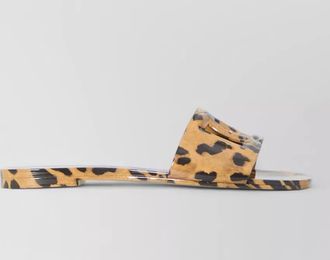 Dolce & Gabbana logo-cutout rubber slides