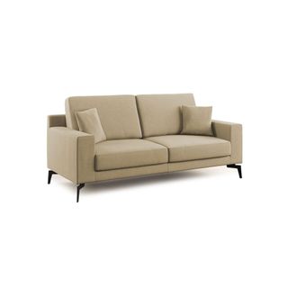 Divani.Store Prestige Sof&aacute; Moderno En Microfibra Desmontable 186 Cm Beige