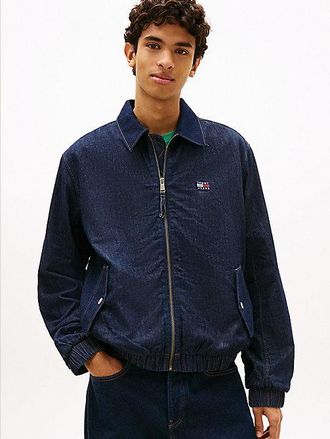 Tommy Hilfiger Chambray Denim Harrington Jacket