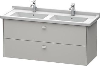 Duravit Duravit Brioso Neceser De Pared 122,0 X 46,9 Cm, Con 2 Cajones, Incl. Hueco Para Sif&oacute;n Y Delantal, Para Lavabo Starck 3 033213, Color (frente/cuerpo):