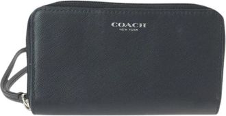 Coach Pre-owned Leren Muntenhouder - Dames - Vintage Clutch - Zwart - ONE Size - Leer - Vintage