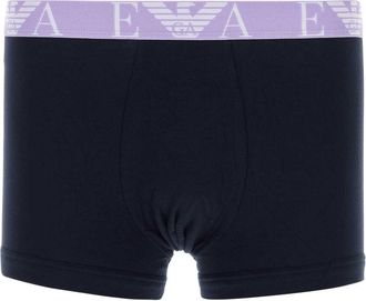 Emporio Armani Black Stretch Cotton Boxer Set