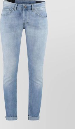 Dondup george rolled cuffs skinny jeans