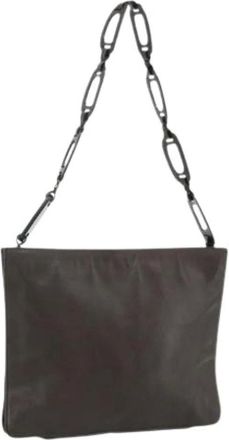 Gucci Pre-owned Shoulder Bags, female, Brown, Size: ONE SIZE Pre-owned Vintage Shoulder Bag