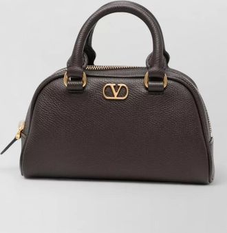 Valentino Garavani vlogo signature mini leather top handle bag