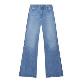 Dondup Straight Jeans, female, Blue, Size: W29 Jeans Amber