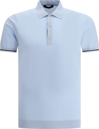 Moorer Cotton Polo Shirt