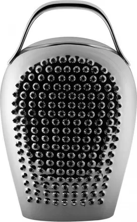 Alessi Cheese Please Chb02 - Rallador De Queso De Design, Acero Inoxidable 18/10