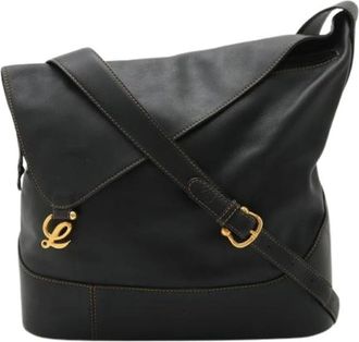Loewe Pre-owned Cross Body Bags, female, Black, Size: ONE SIZE Pre-owned Cross Body Bag