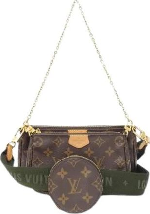 Louis Vuitton Pre-owned Monogram 2way Shoulder Bag - Dames - Vintage Schoudertas - Bruin - ONE Size - Vintage