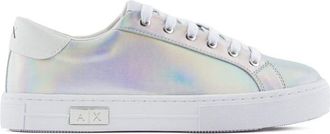 A|X Armani Exchange Womens Trainers in Silver - Size UK 5.5