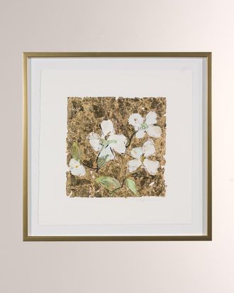RFA Fine Art Gold and Dogwood Art Print by Robert Robinson