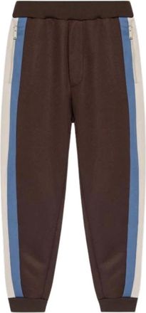 Dsquared2 Joggingbroek van katoenmix - Heren - Sweatpants - Bruin - S - Katoen - Broeken