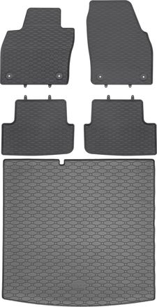 OEM Rigum 434002 Maletero + Alfombrillas Geyer 889/4c - Skoda Fabia Iii Kombi 01.2015-2021 (maletero Inferior) Reposapi&eacute;s Av2 Delantero - Instalado