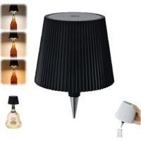 OEM L&aacute;mpara De Botella Inal&aacute;mbrica Recargable De 2000 Mah, L&aacute;mpara De Mesa Led T&aacute;ctil Moderna Para Bares Y Restaurantes, Accesorios Y Decoraci&oacute;n (negro) -
