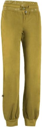 E9 Hit Boulderhose f&uuml;r Damen | oliv/gelb