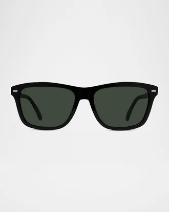 Vuarnet Men & apos;s Belvedere 15 Acetate Rectangle Sunglasses