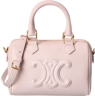 Celine Celine Boston Small Leather Shoulder Bag