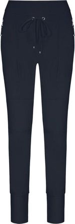 Raffaello Rossi Broeken - Dames - Sweatpants - Blauw - 2XL - Broeken