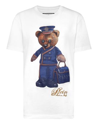 Philipp Plein T-Shirt Man Pasvorm Teddy