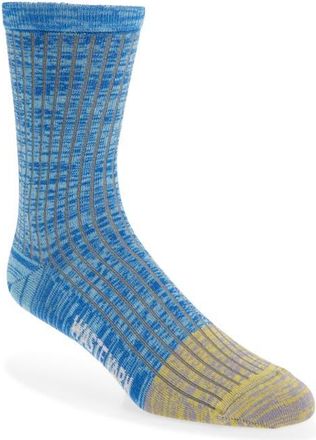 Waste Yarn Project Space Dye Rib Socks in Black Assorted at Nordstrom, Size 41-44
