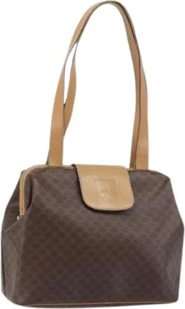 Celine Pre-owned Shoulder Bags, female, Brown, Size: ONE SIZE Pre-owned Vintage Shoulder Bag