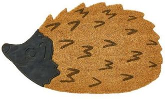 Tag Hedgehog Shaped Non Slip Coir Door Mat Everyday Brown Rug at Nordstrom, Size Medium