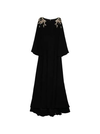 Saiid Kobeisy Embellished Crepe Kaftan