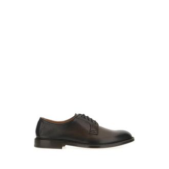Doucal's Derby Veterschoenen - Heren - Nette schoenen - Bruin - 42 1/2 EU - Leer - Schoenen