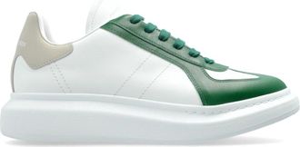 Alexander McQueen Sportschoenen met logo - Heren - Sneakers - Groen - 41 EU - Leer - Schoenen