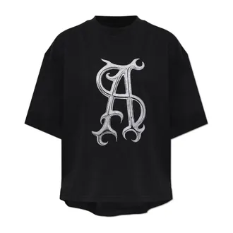 AllSaints Tops, Dames, Zwart, M, Katoen, Reflex Amelie T-shirt