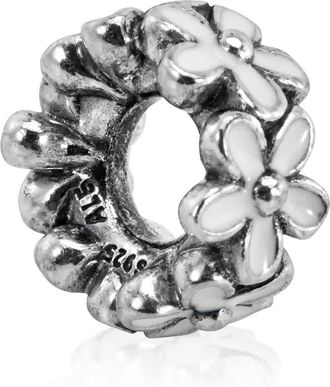 Pandora Sterling Silver Darling Daisies Spacer Charm