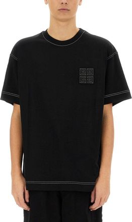 Givenchy T-Shirt With Logo-Uomo
