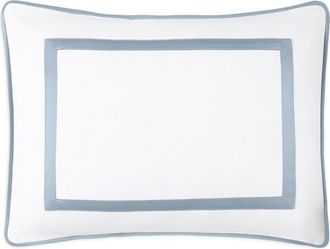 Matouk Louise Piqué Boudoir Pillow Sham in Hazy Blue at Nordstrom, Size Standard
