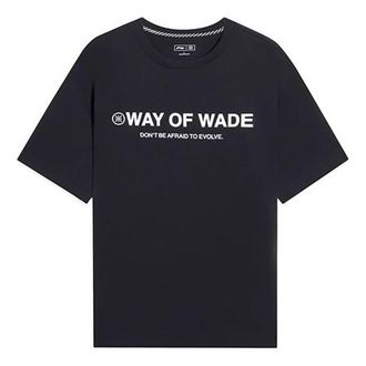 Li-Ning Way Of Wade Graphic T-shirt Black AHSS809-1