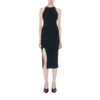 Filippa K Cotton Rib Knit Skirt - Dames - Casual kleedjes - Zwart - M - Katoen - Kleedjes