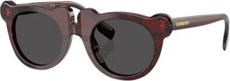 Burberry Irregular Zonnebrillen - unisex - Zonnebrillen - Bruin - 43 MM - Accessoires